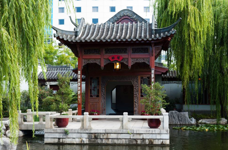 The Tea Room at the Chinese Garden of Friendship