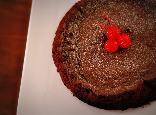 Flourless Chocolate Cake with Orange and Cointreau Recipe